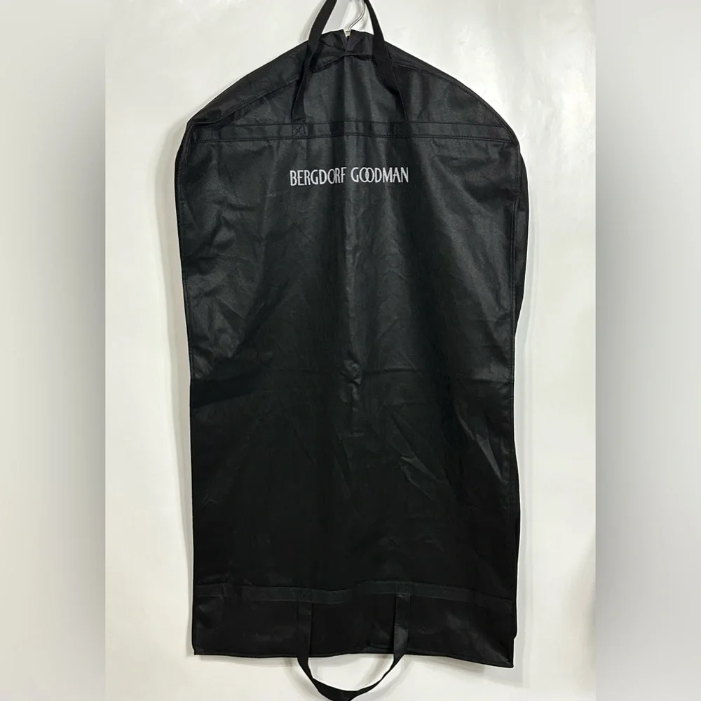 Bergdorf Goodman Fabric Garment Travel Bag Storage Dress Jacket Black 42”x 24”